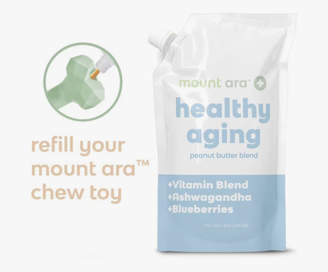 Healthy Peanut Butter for Dogs: Aging Dog