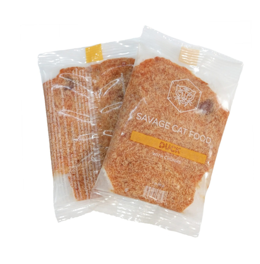 Raw Duck Cat Food
