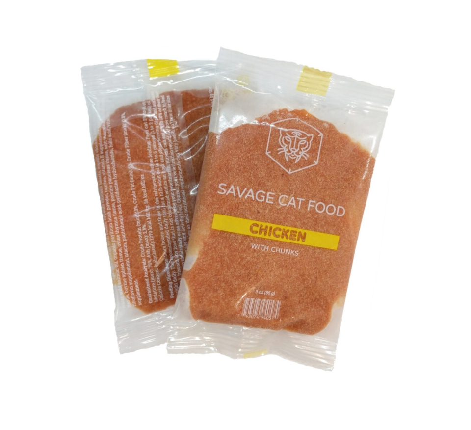 Raw Cat Chicken Food
