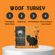 Oma's Pride Woof Complete Turkey Recipe Pre-Portioned Packs