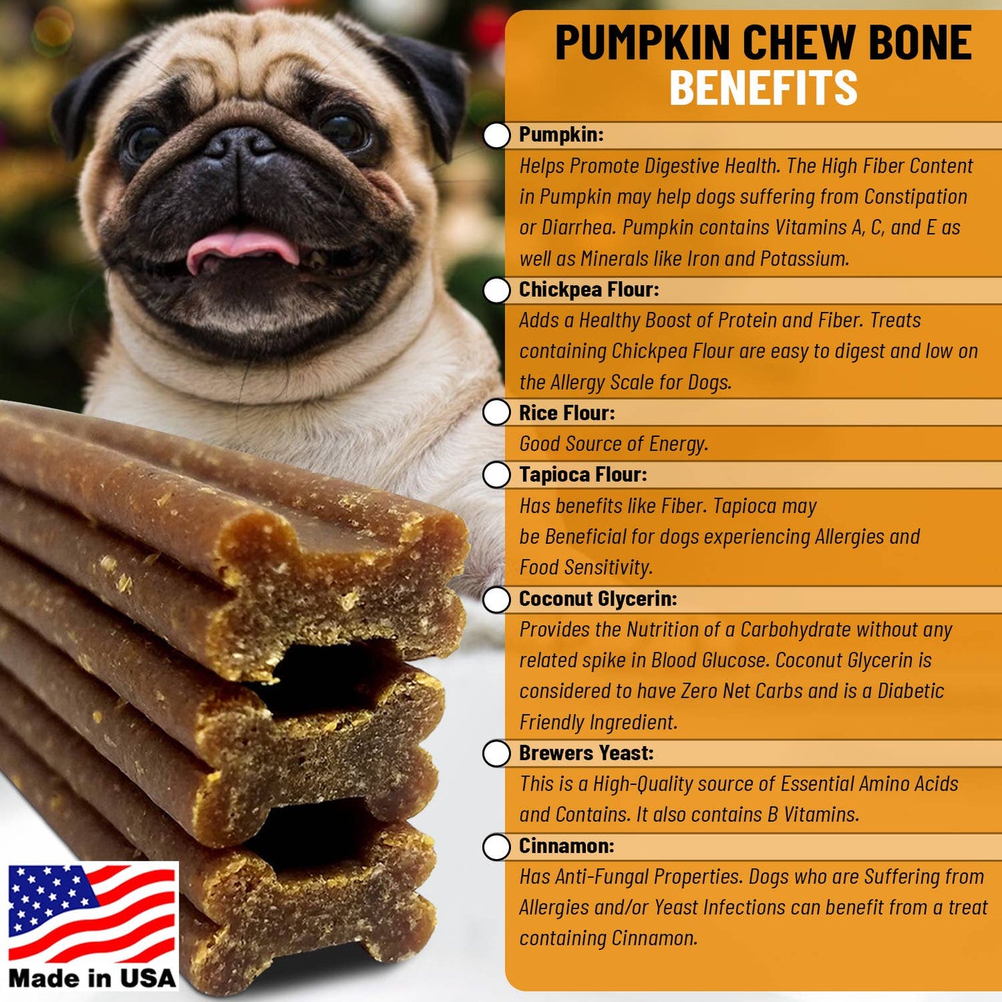 Pumpkin Chew Pack