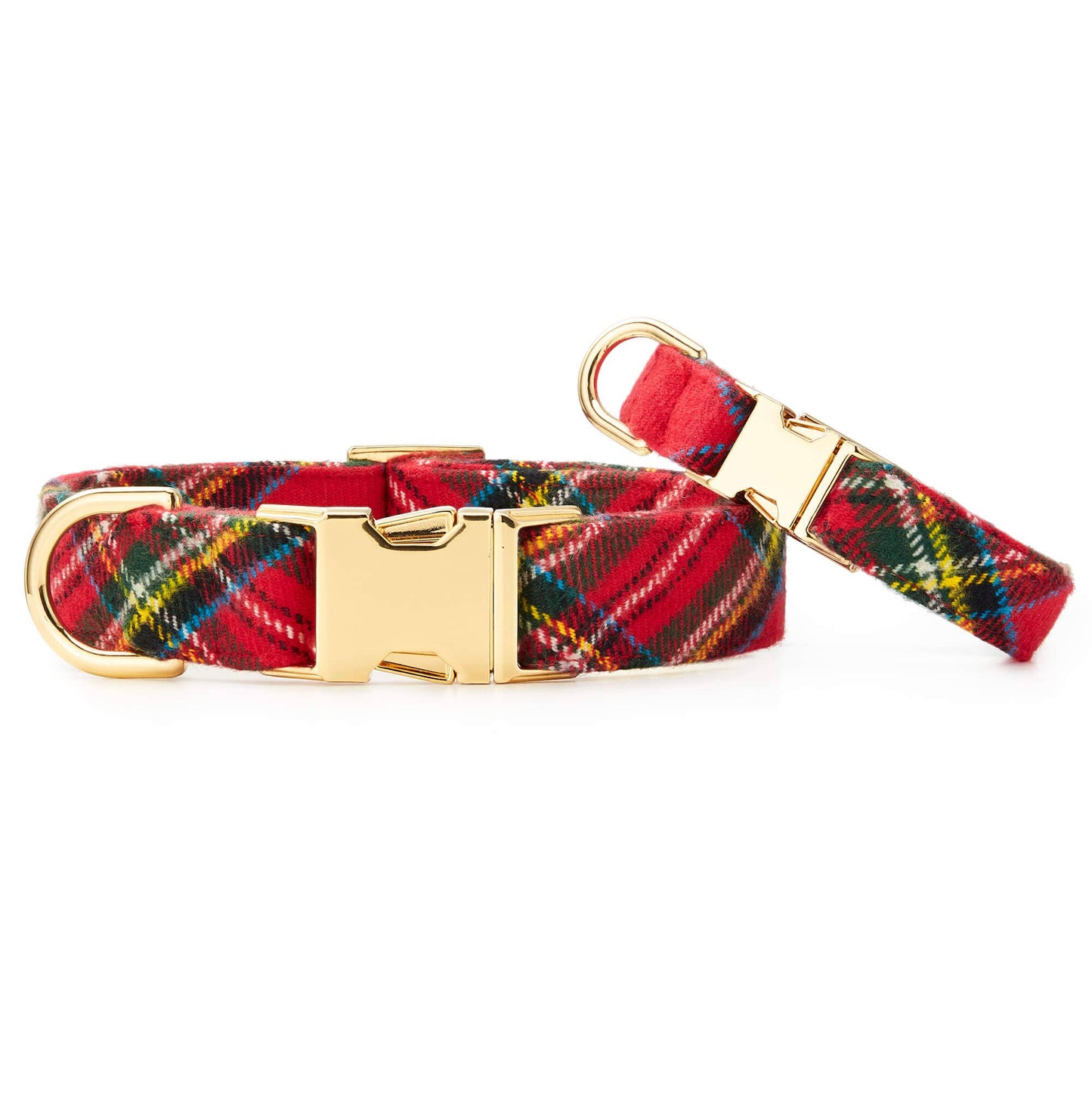 Plaid Flannel Holiday Dog Collar