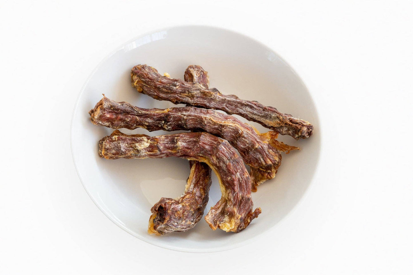 Dehydrated Duck Necks: Small - 3 pack