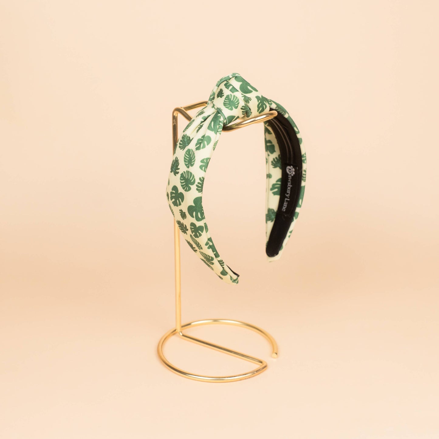 Matching Headband and Bandana - Monstera