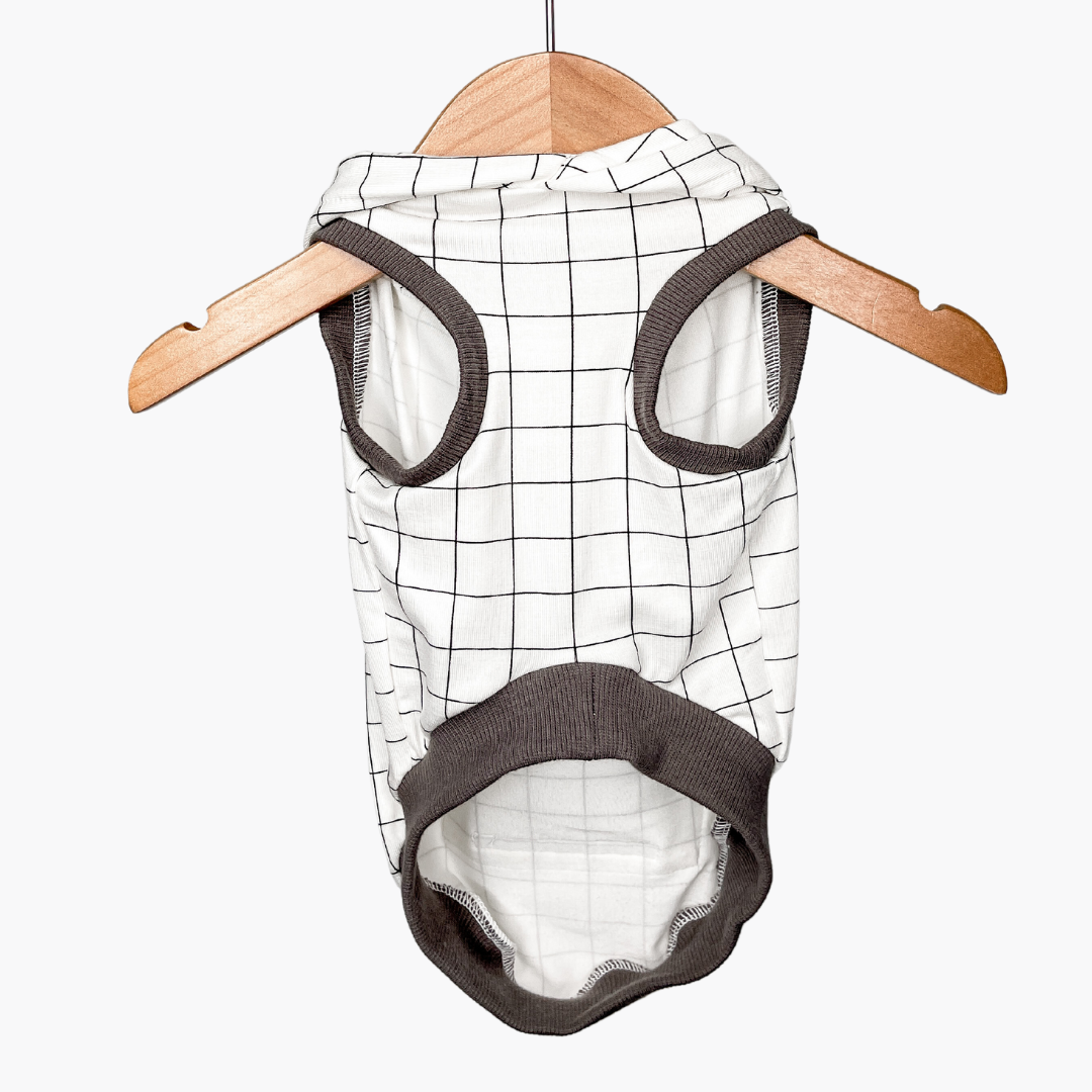 Grid Dog Hoodie