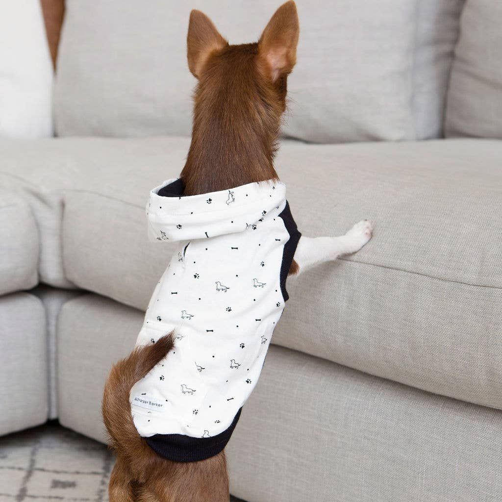 Paws & Bones Dog Hoodie