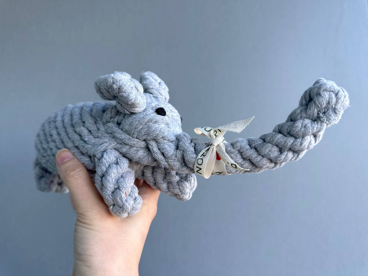 Large Eco-Elephant Rope Toys