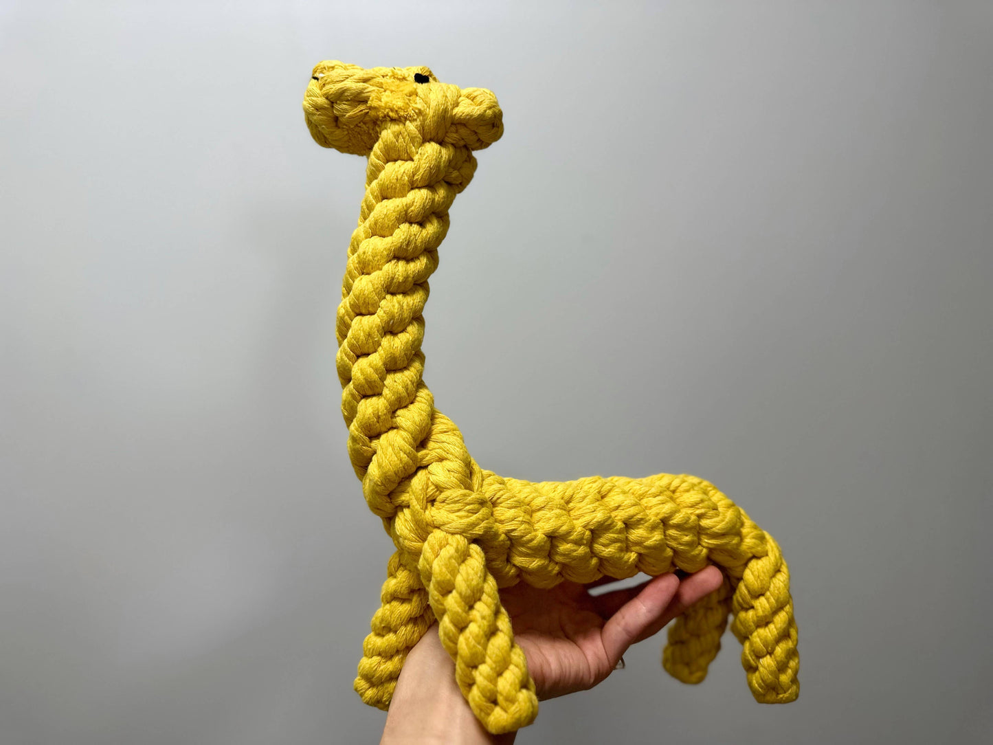 Jumbo Giraffe Dog Rope Toys
