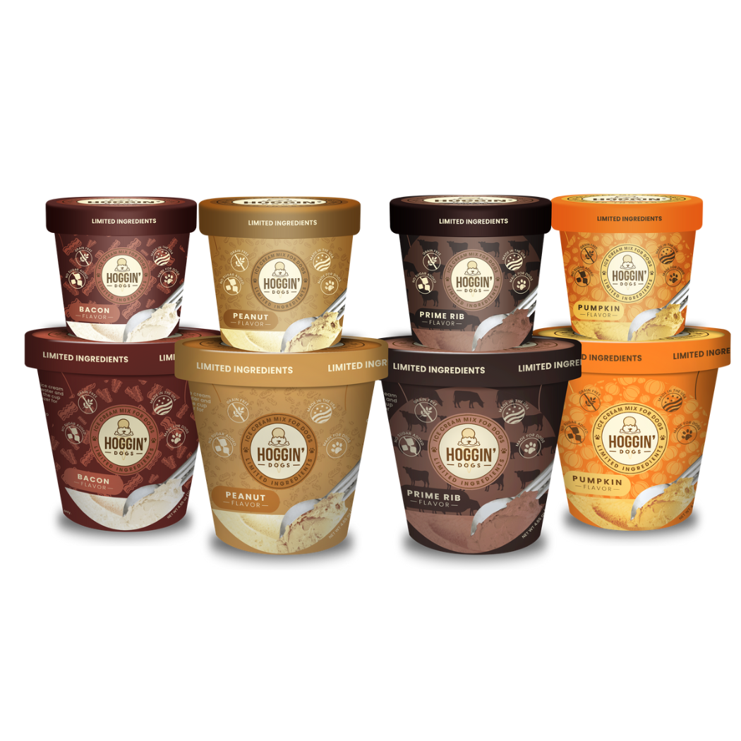 Hoggin' Dogs No Sugar Added Ice Cream Mix for Dogs: Pumpkin / 4.65 oz