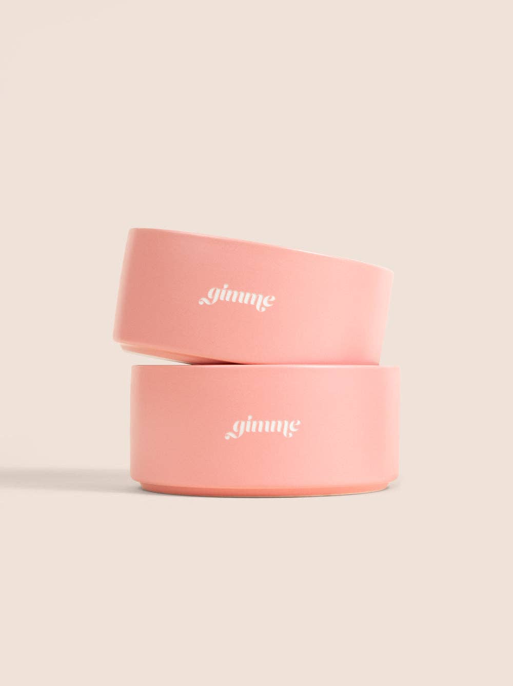 Gimme Ceramic Dog Bowl