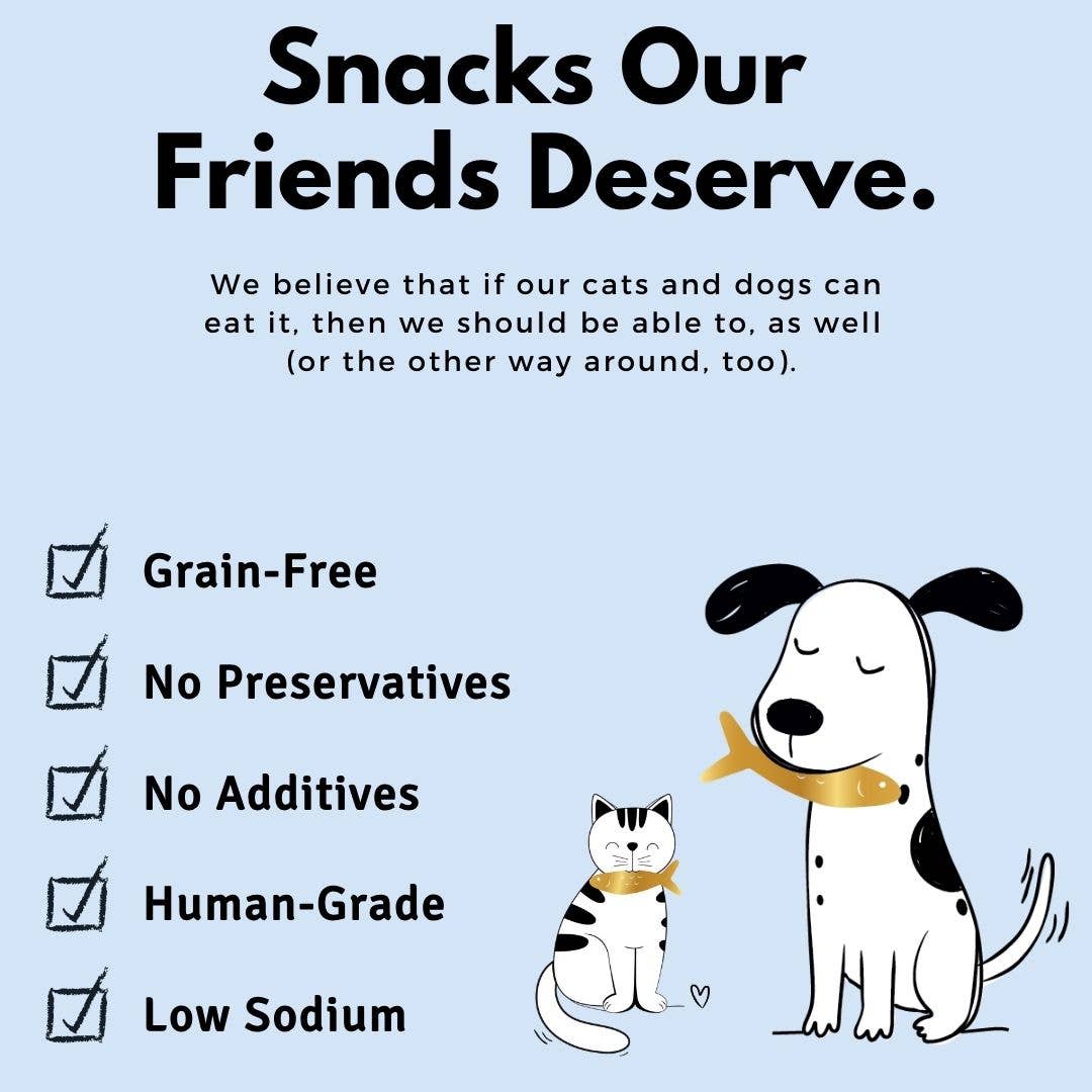 Crunchy Capelin Dog + Cat Treats