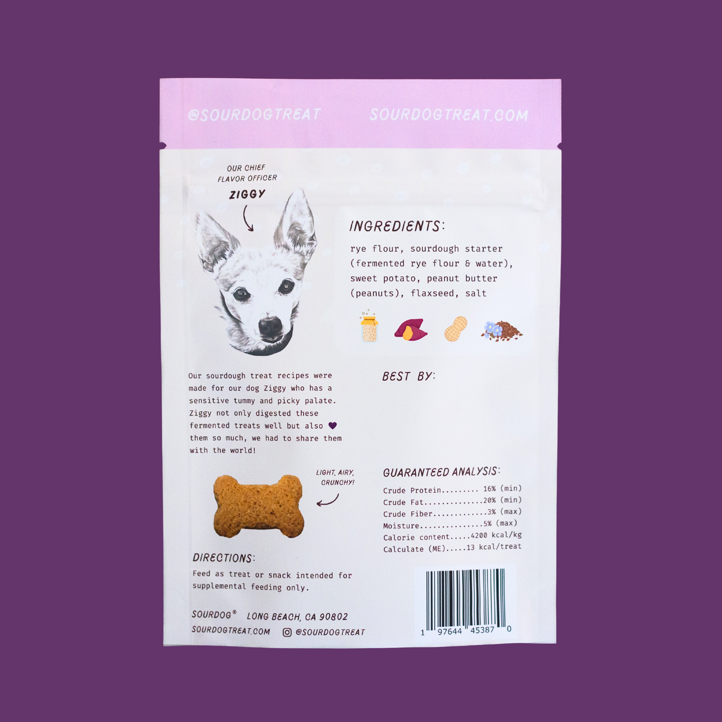 The OG - Sweet Potato Sourdough Dog Treats