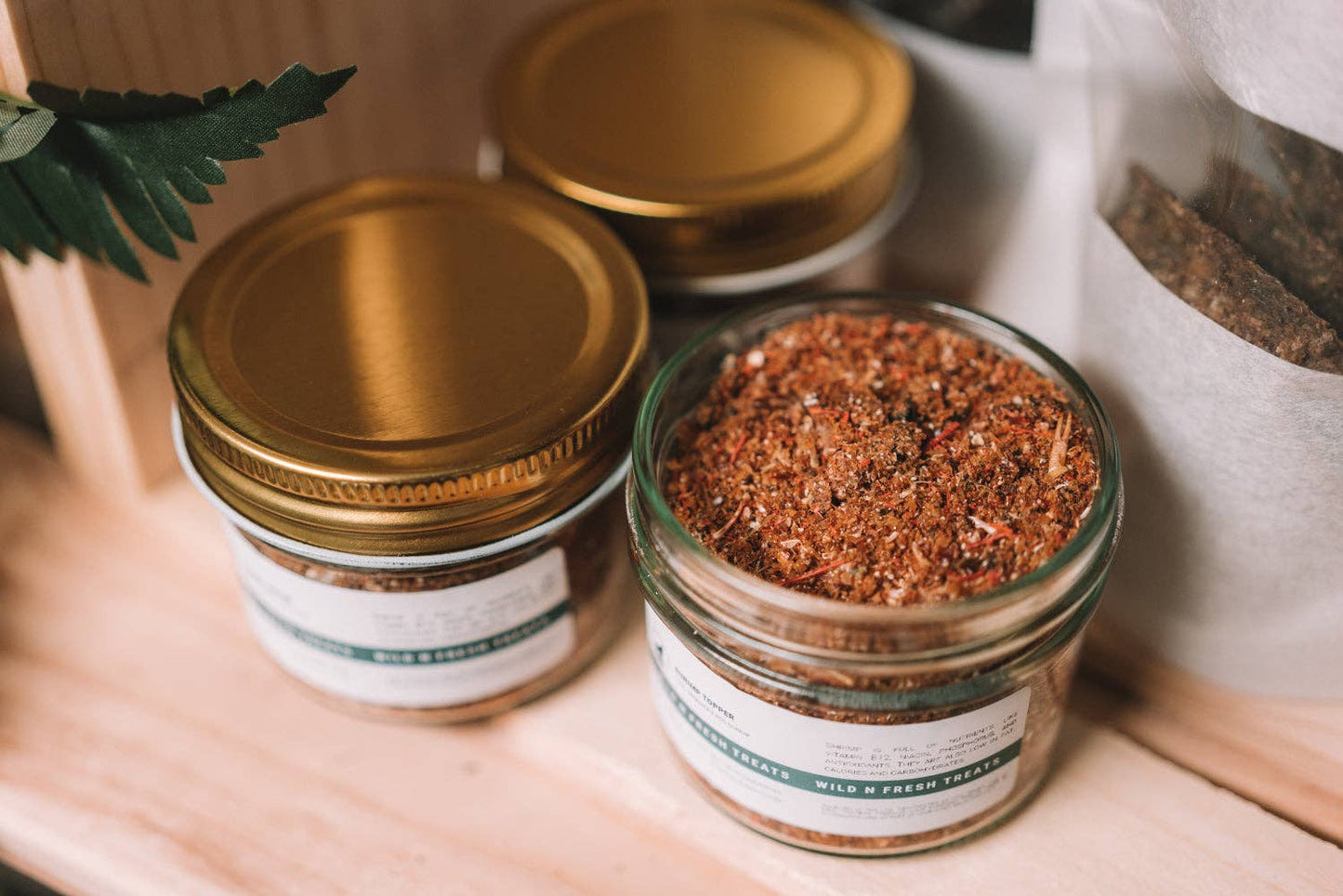 Shrimp Topper: 2 oz jar