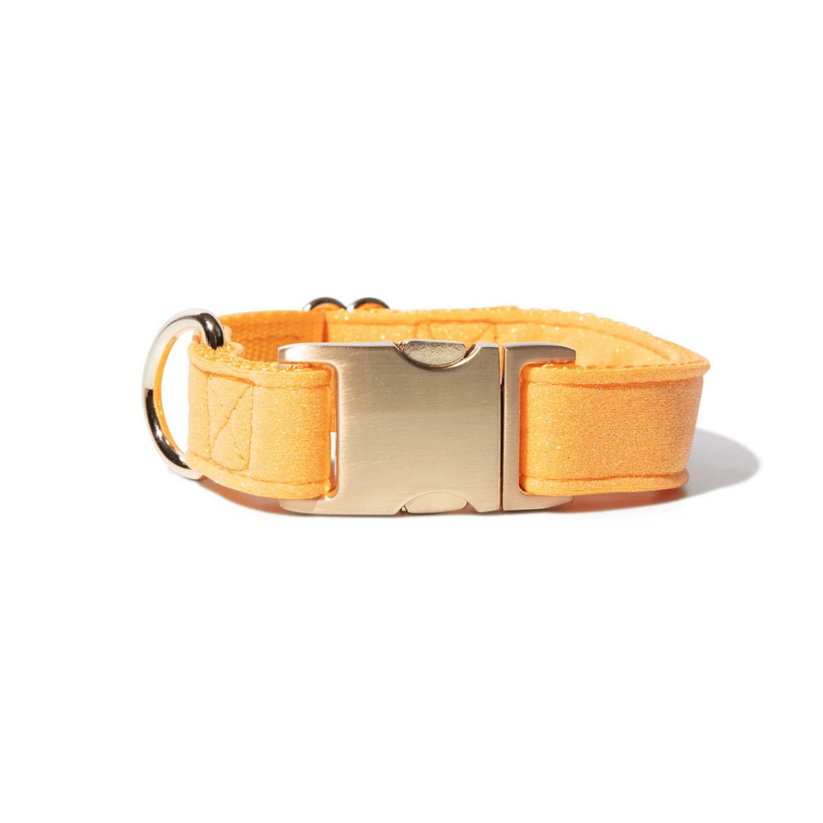 Keaton Yellow Glitter Dog Collar