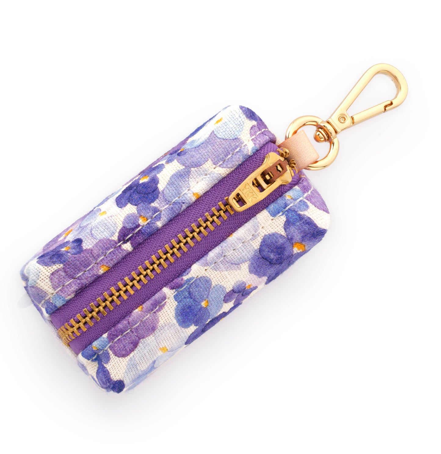 Pressed Pansies Poop Bag Dispenser