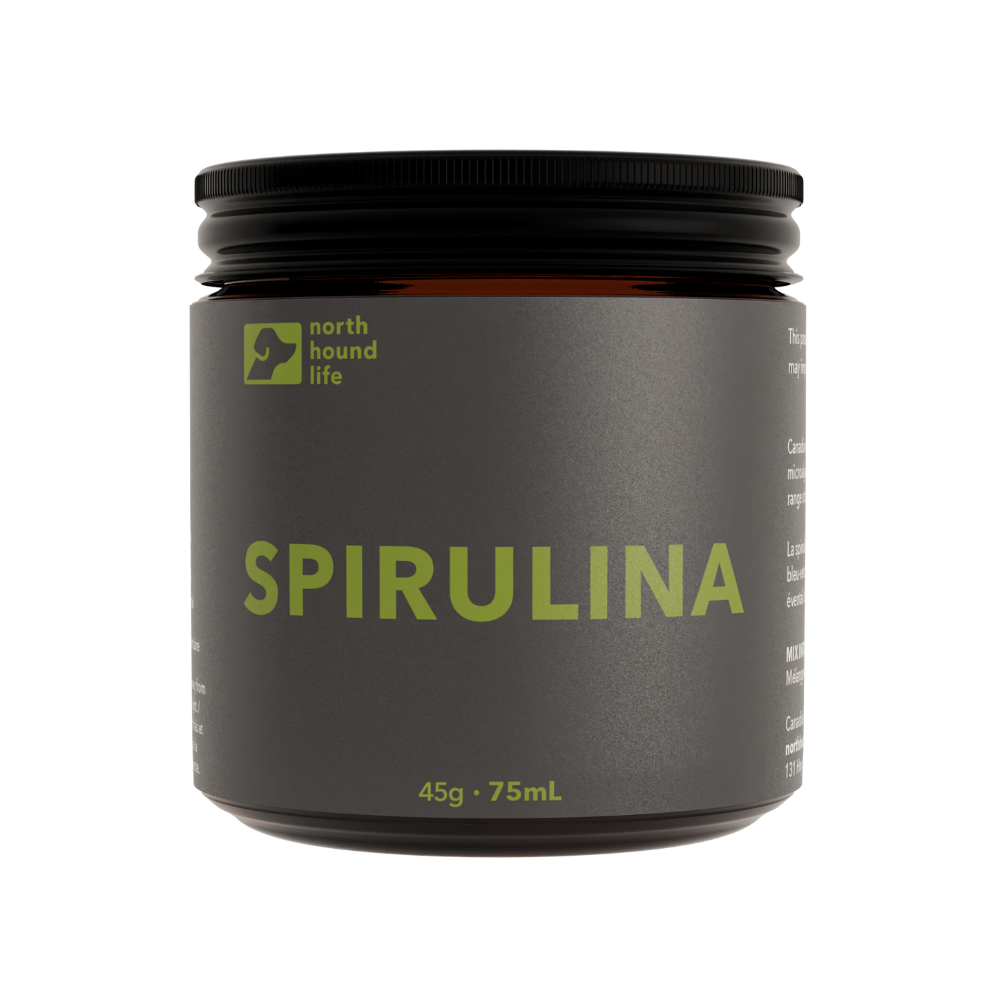Nutrient-Rich Spirulina Superfood: Single Jar