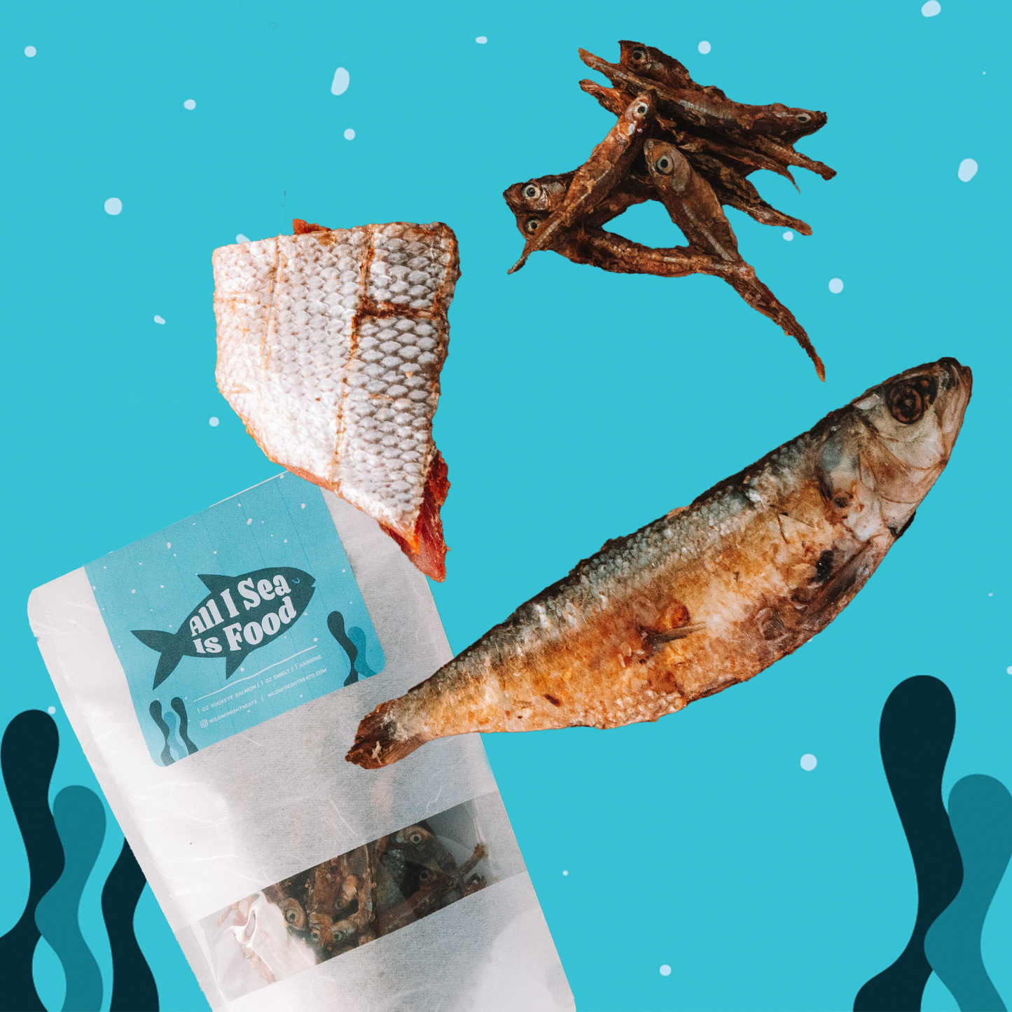 All I Sea is Food Omega-3 Bag