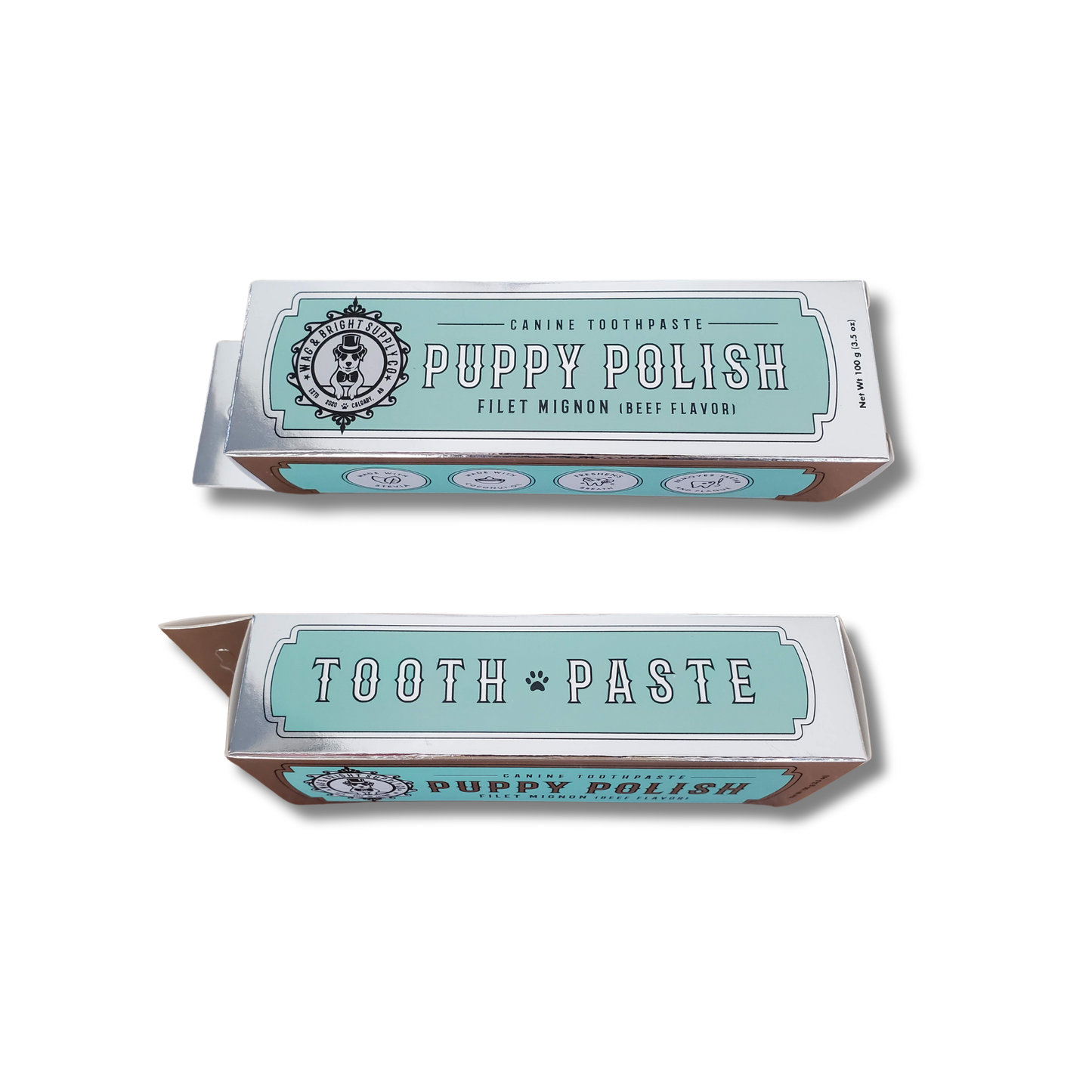 Puppy Polish Toothpaste - Beef Filet Mignon