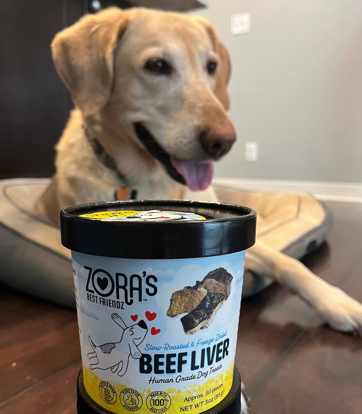 Zora's Best Friendz Beef Liver Dog Treats