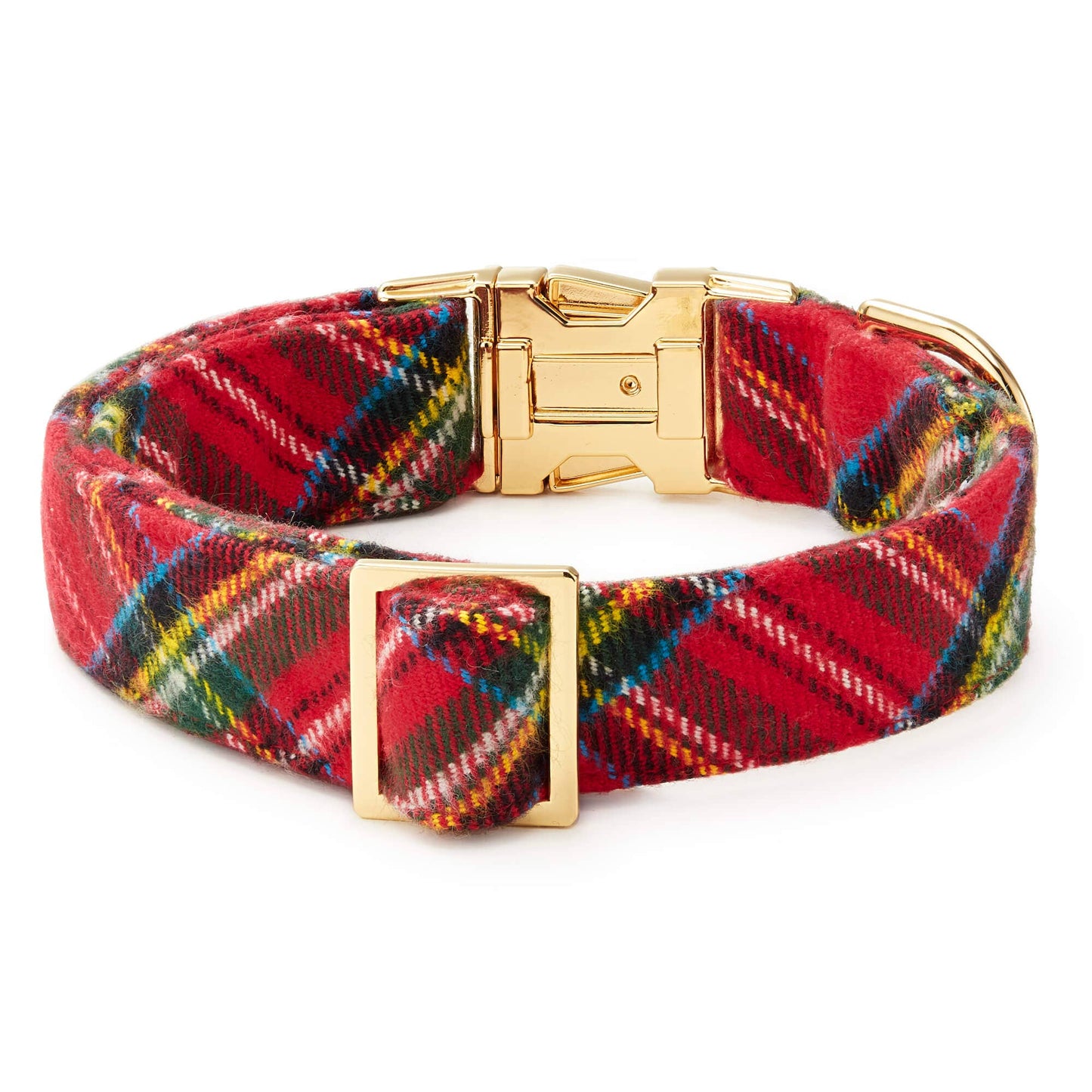Plaid Flannel Holiday Dog Collar