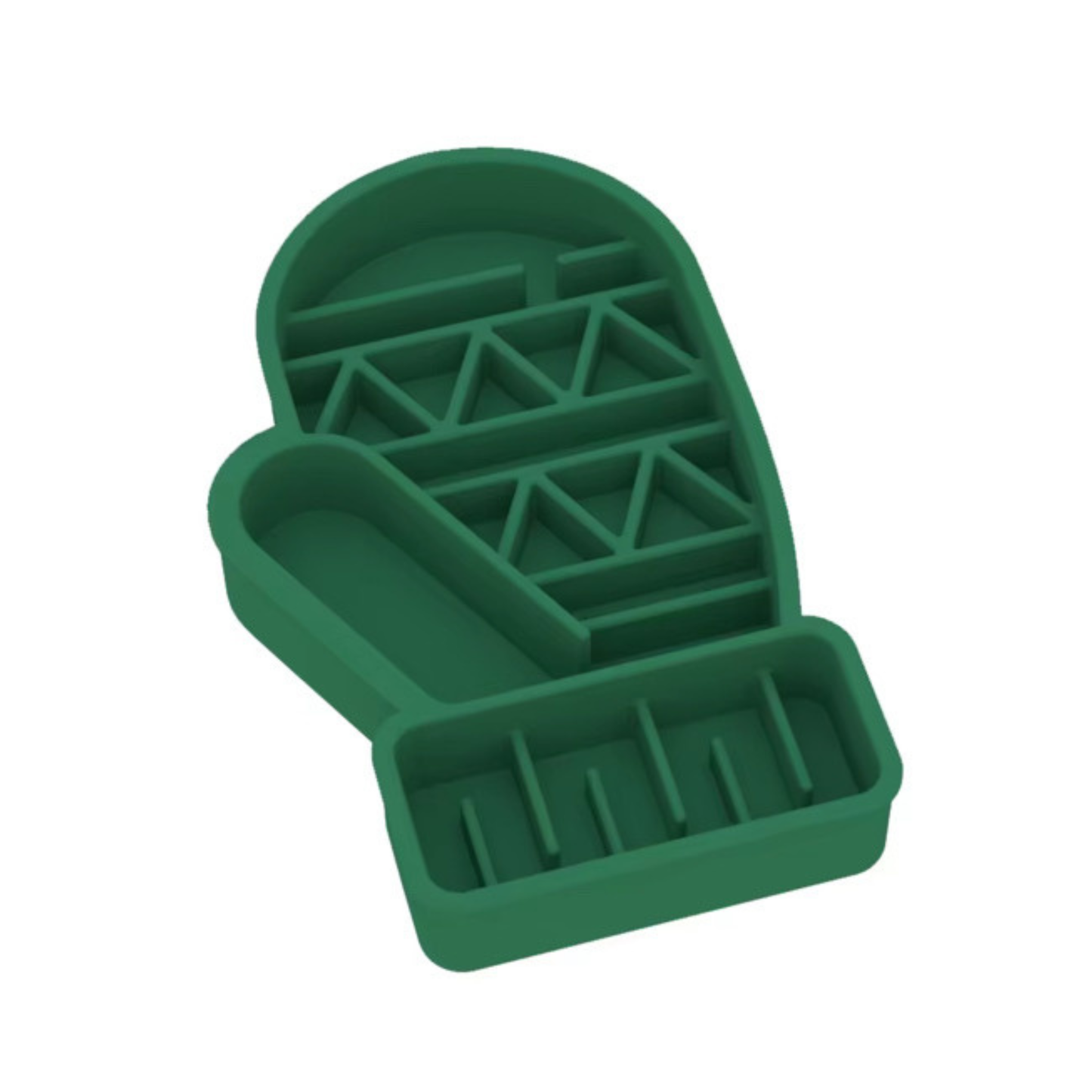 Christmas Slow Feeder Mitten