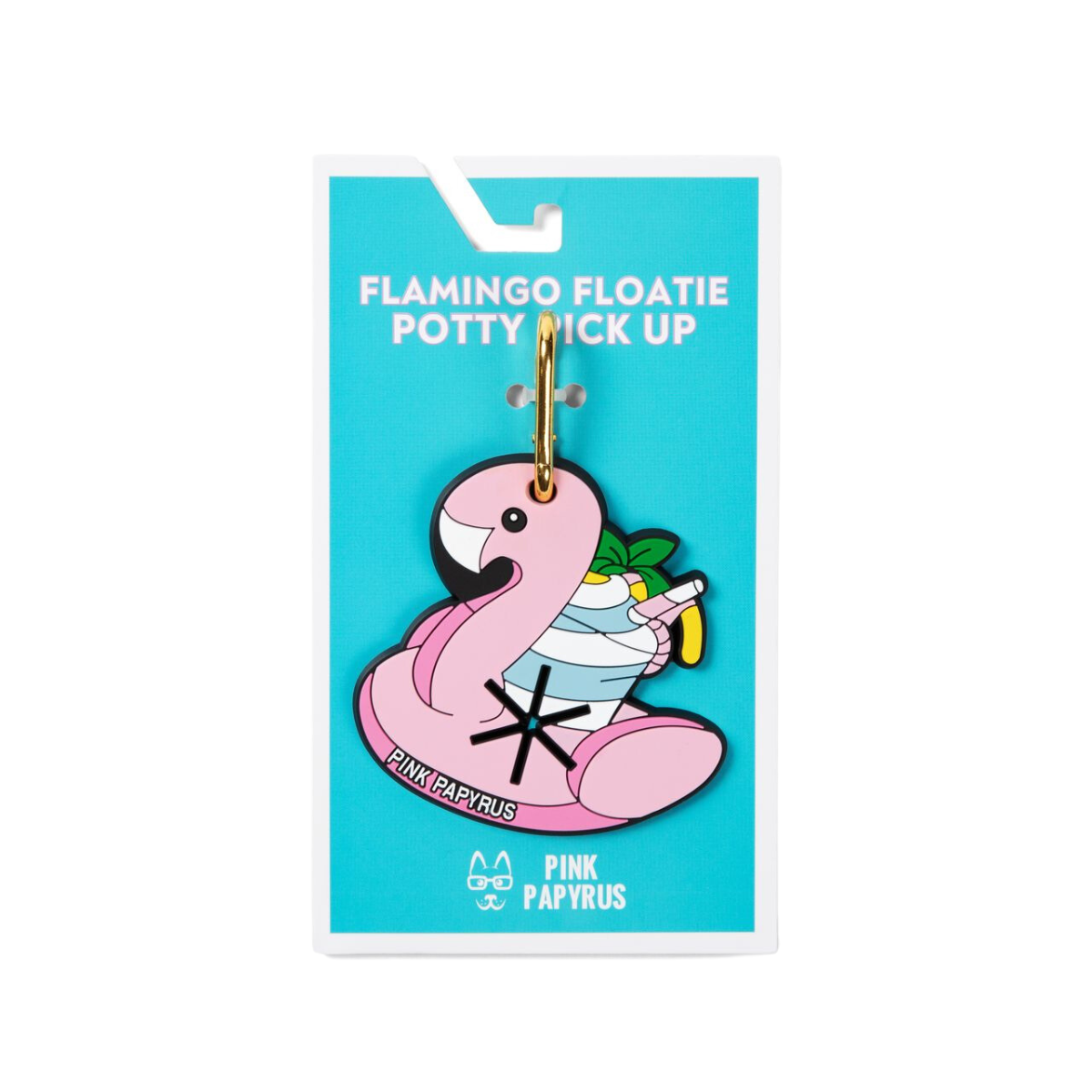 Flamingo Floatie Waste Bag Holder