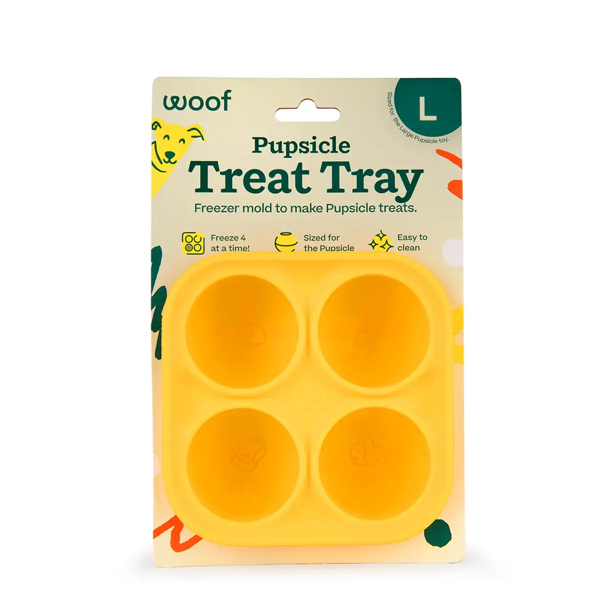 Woof Pupsicle Treat Tray