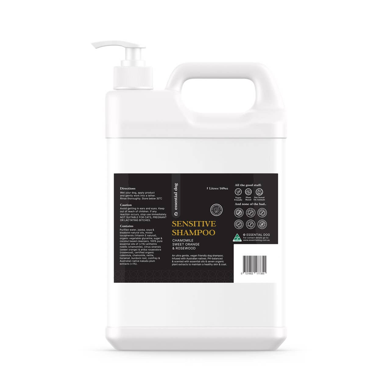 Natural Sensitive Dog Shampoo