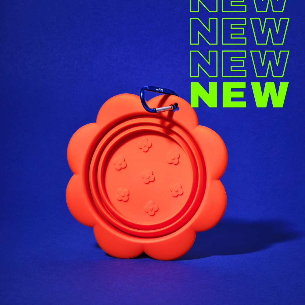 Flower Bowl - Silicone Collapsible Travel Bowl for Dogs