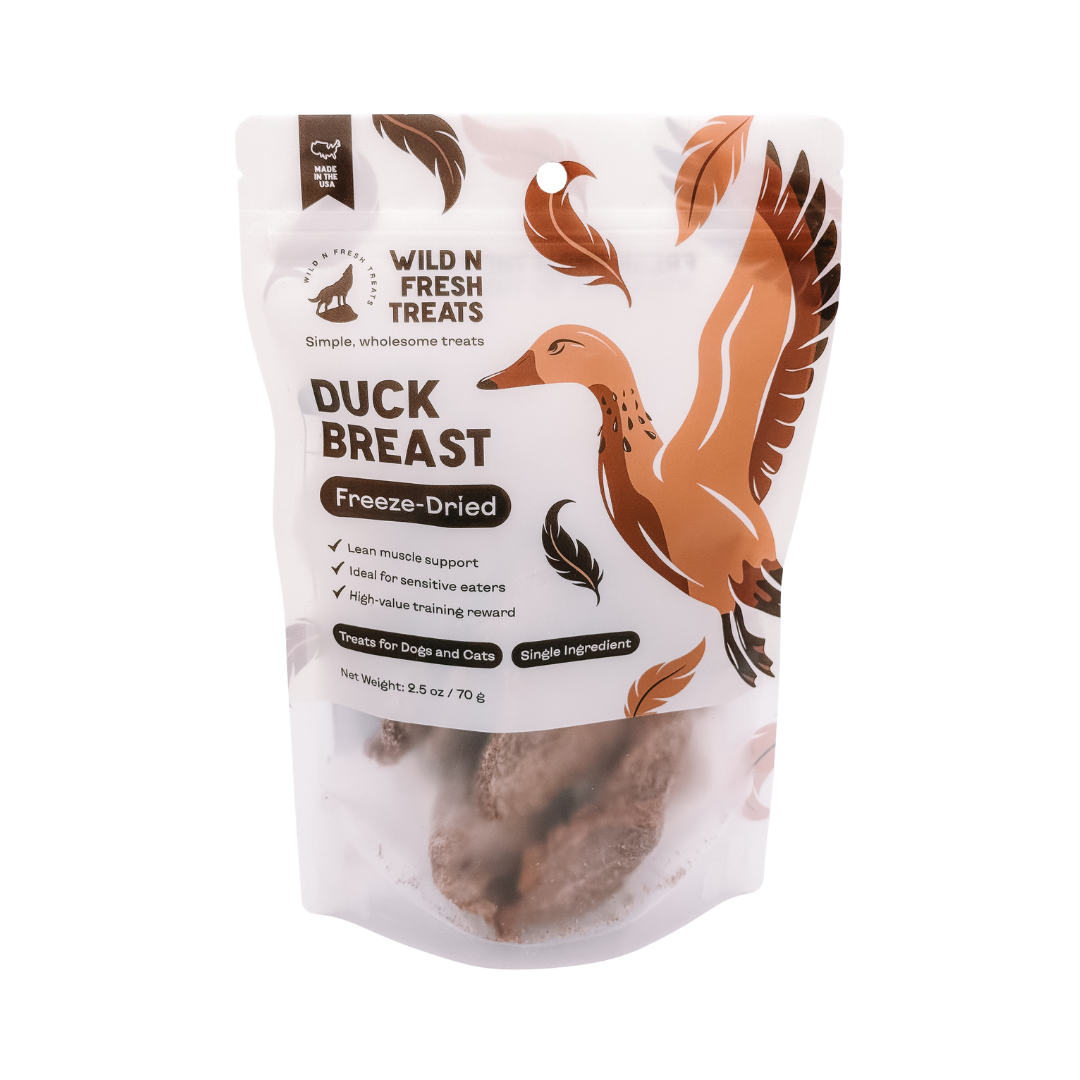 Freeze-Dried Duck Breast: 3 oz