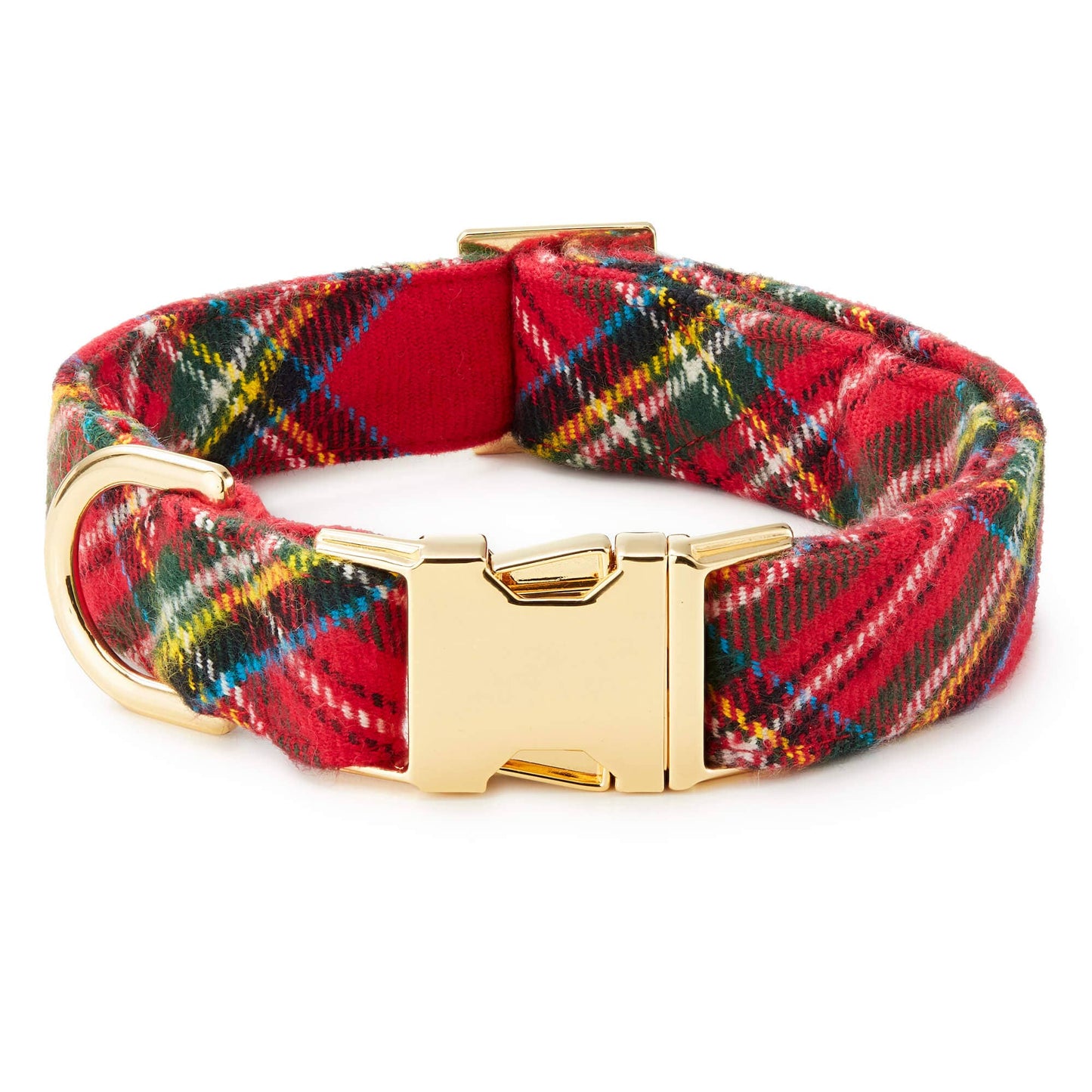 Plaid Flannel Holiday Dog Collar