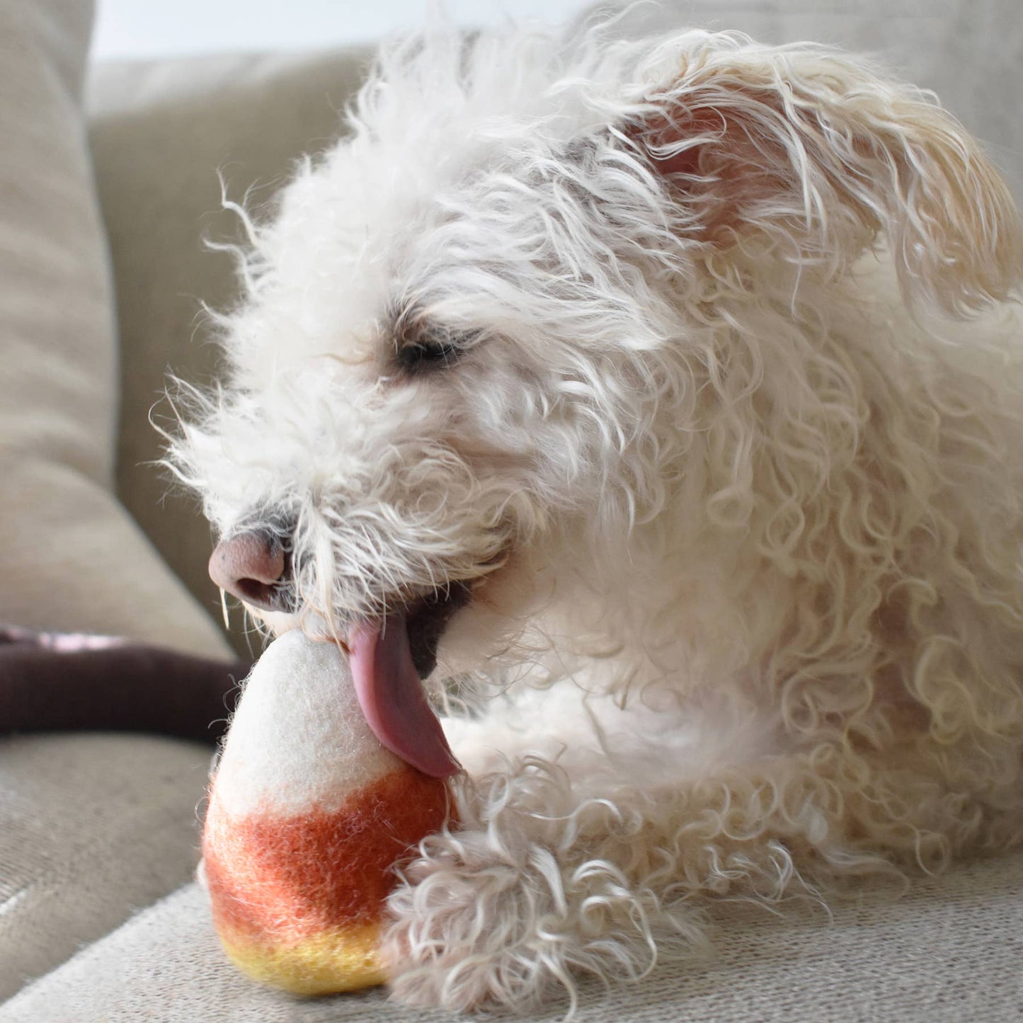 Wool Candy Corn Toy