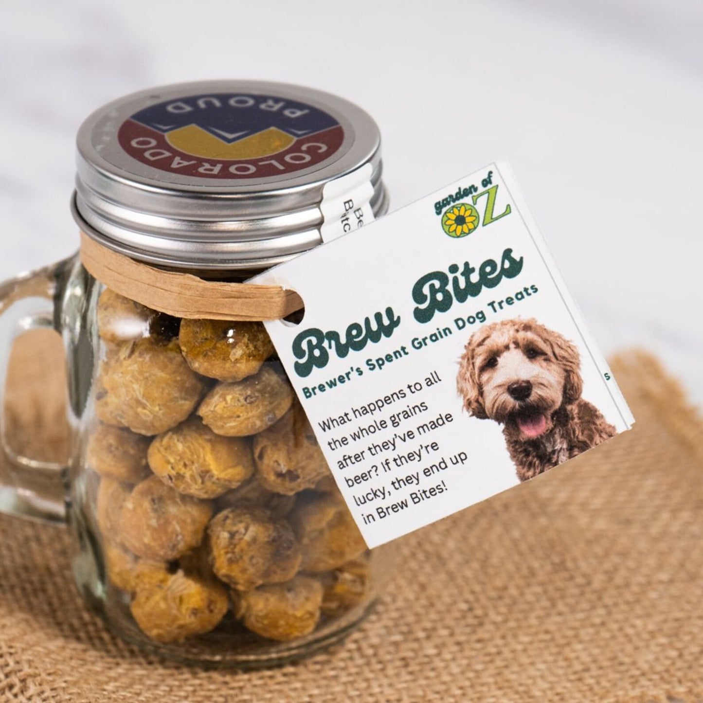 Brew Bites Dog Treats - Pumpkin Jar