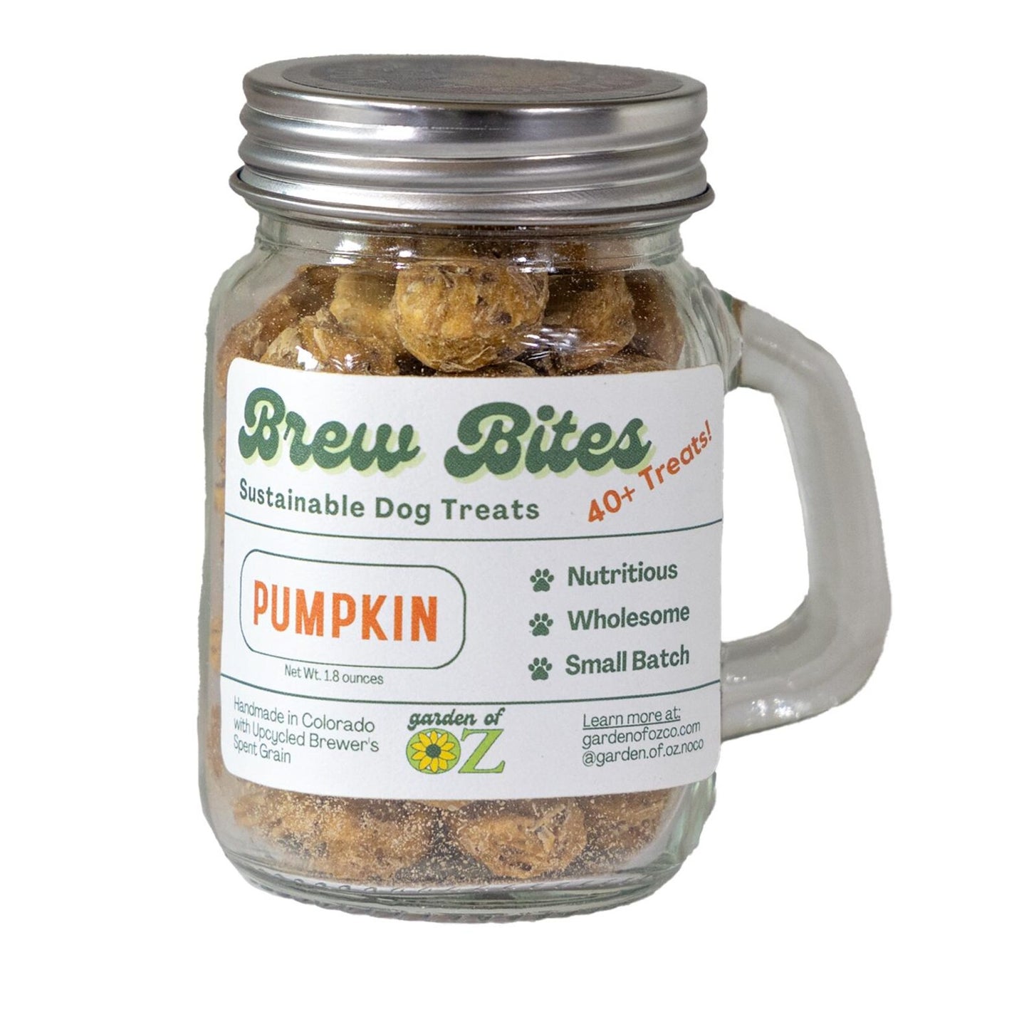 Brew Bites Dog Treats - Pumpkin Jar