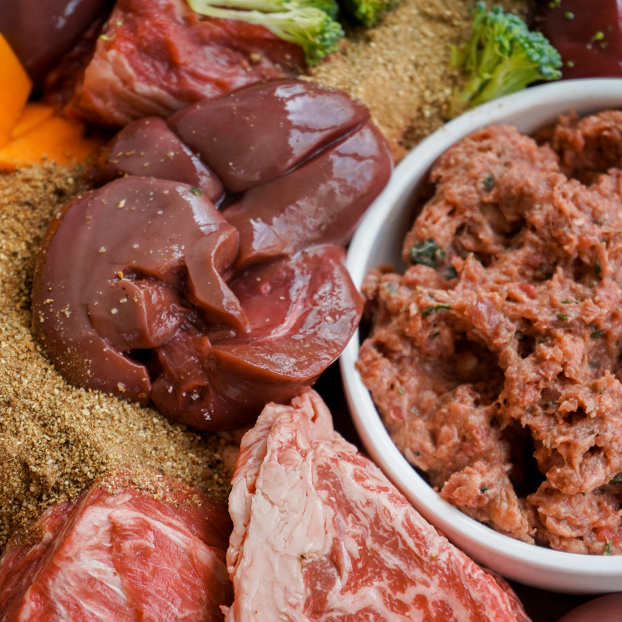 Oma's Pride Woof Complete Beef Recipe Pre-Portioned Packs