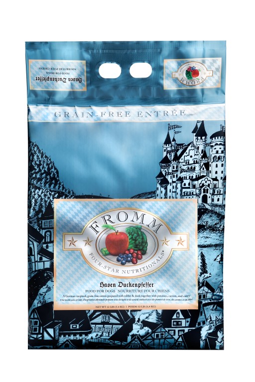 Fromm Hasen Duckenpfeffer Dog Food 12LB Bag