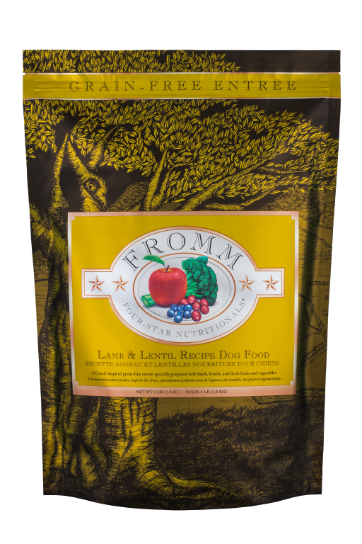 Fromm Lamb & Lentil Dog Food - 4 lb bag