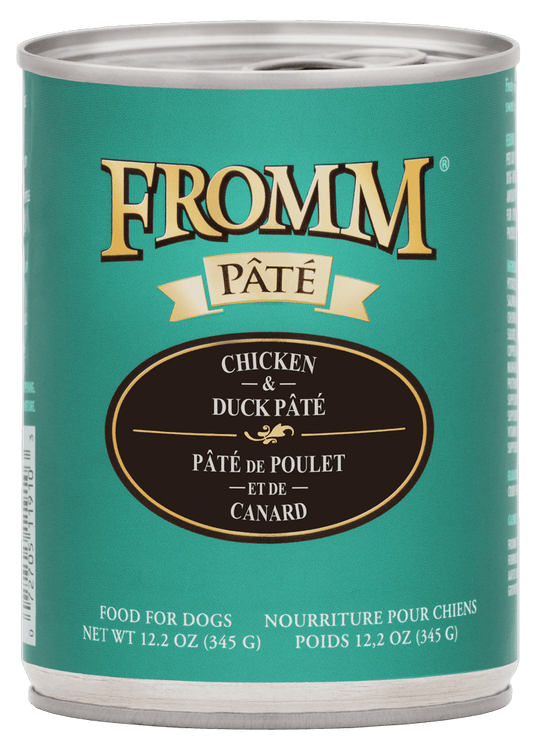 Fromm Chicken & Duck Pâté Dog Food - 12.2oz can