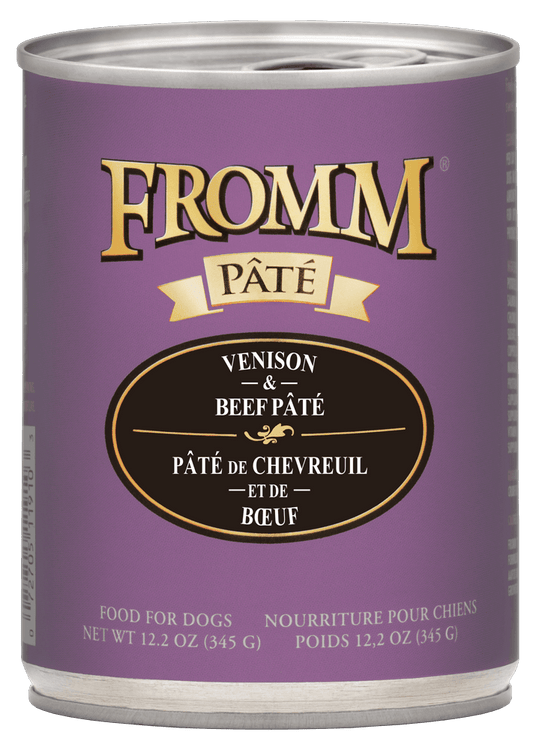 Fromm Venison & Beef Pâté Dog Food - 12.2oz can