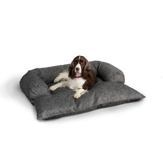 Doggy Day Bed: Merlin Pewter / Large