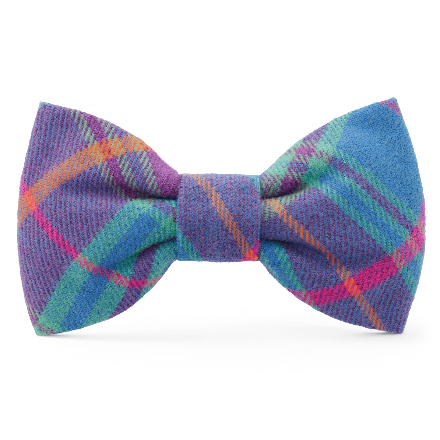 Foggy Dog Piper Plaid Flannel Dog Bow Tie – Removable & Dapper
