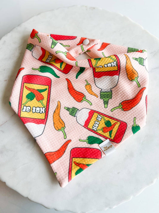 Hot AF Wrinkle Resistant Bandana: Medium/large