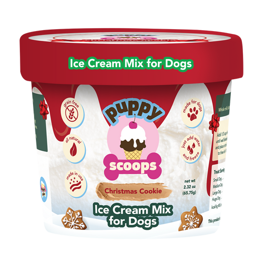 Christmas Edition Puppy Scoops – Festive Ice Cream Treats for Dogs