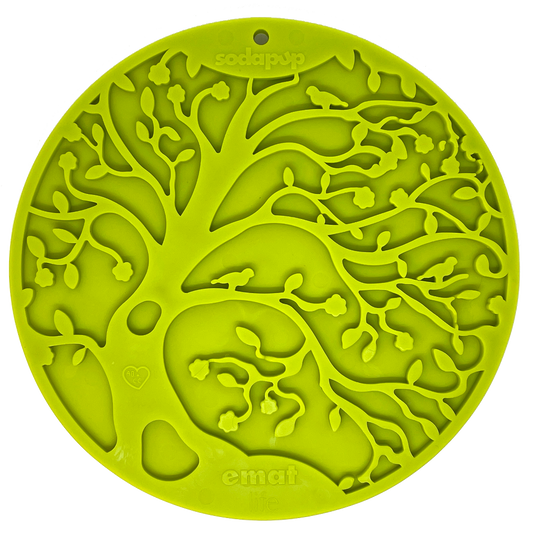 Tree of Life Enrichment Lick Mat With Suction Cups