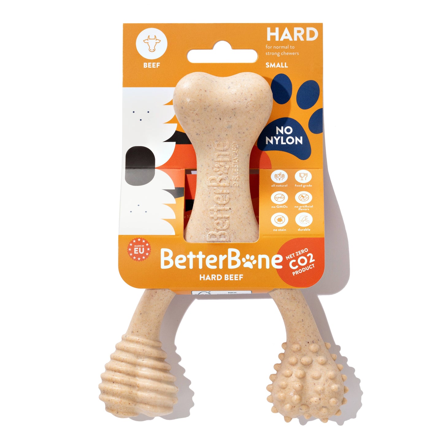 BetterBone HARD: Unflavored / Small (dogs under 25 lbs)