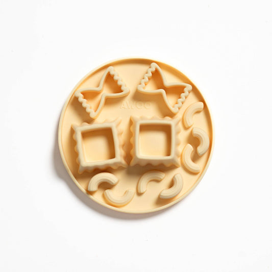 Snackaroni Slow Feeder Insert & Lick Mat: YELLOW