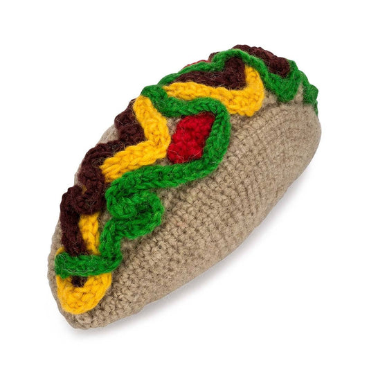Taco Knit Toy