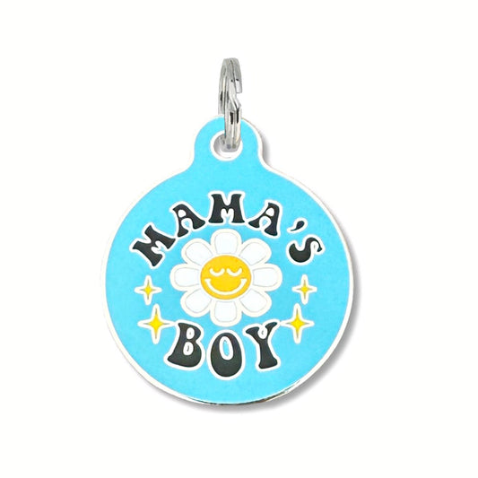 Mama's Boy Daisy Tag