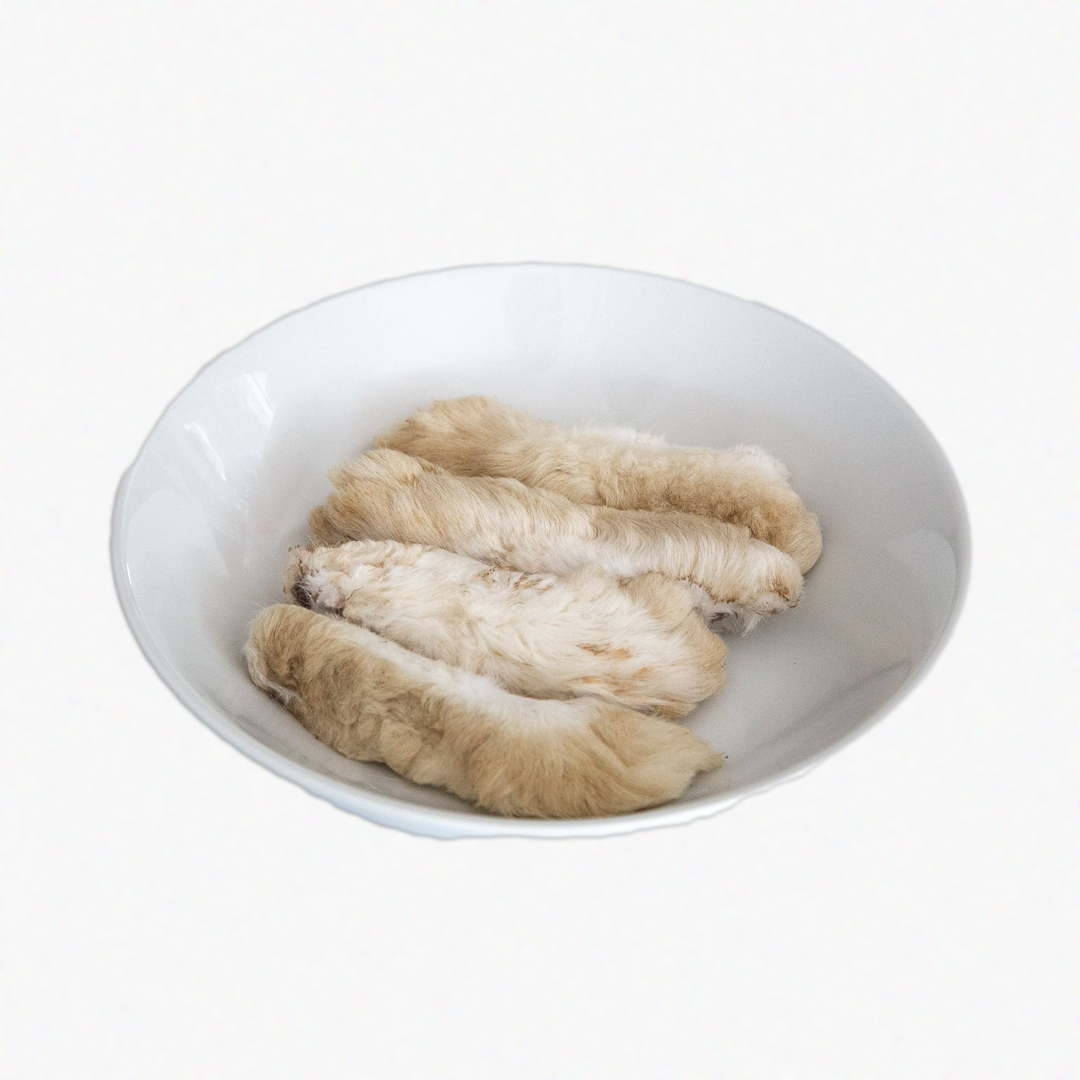 Dehydrated Rabbit Feet: 6 Pack