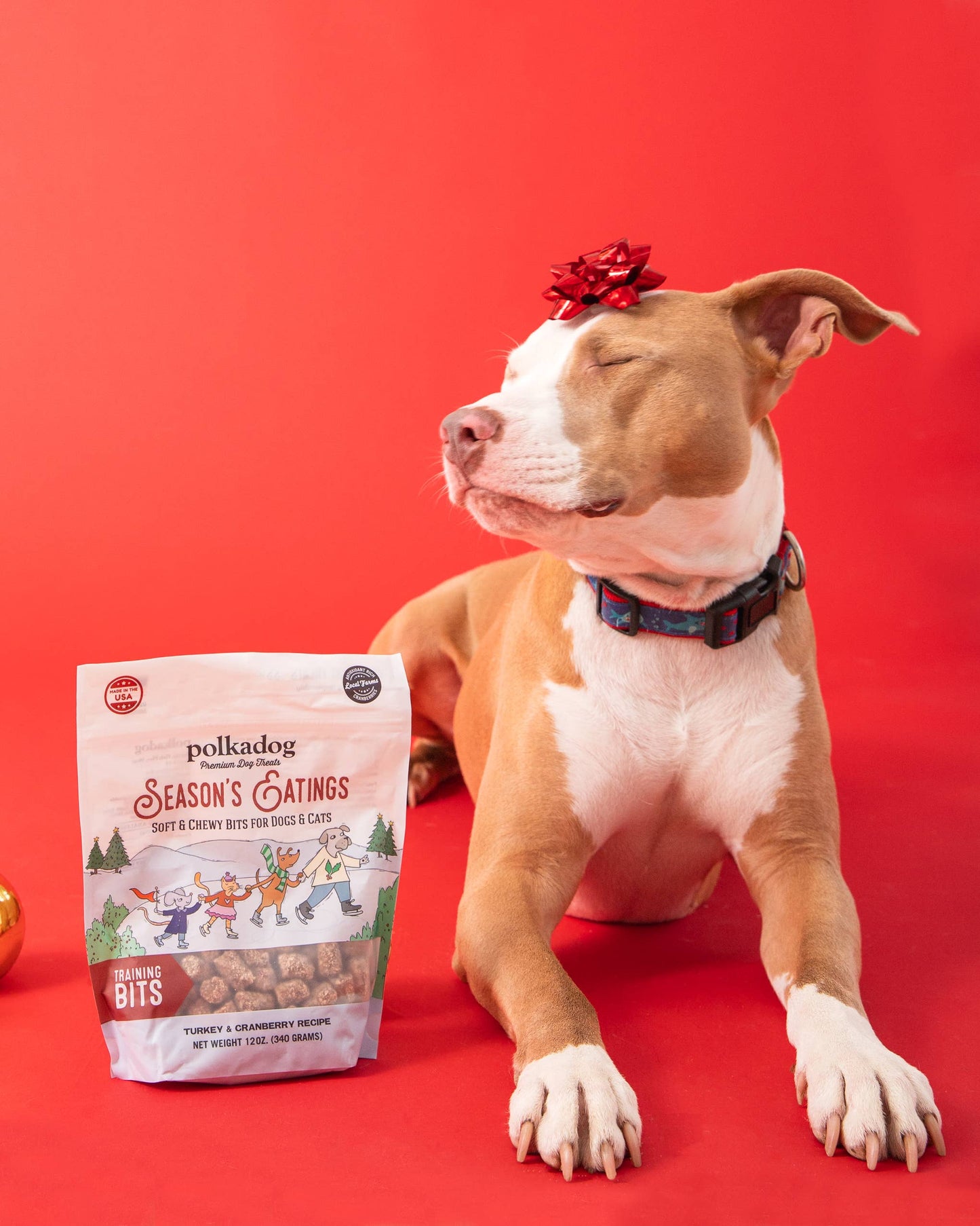 Holiday Pouch: Seasons Eatings (Turkey & Cranberry) - 10oz